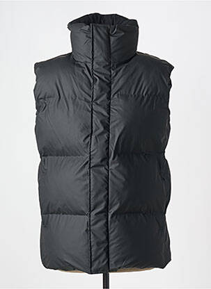 Doudoune col col montant noir RAINS homme