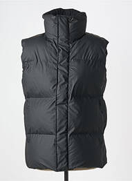 Doudoune col col montant noir RAINS homme