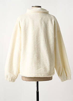 Veste casual col rond blanc SEE U SOON femme