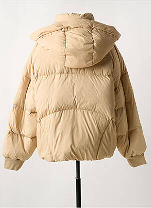 Doudoune col col montant beige LEVI'S femme