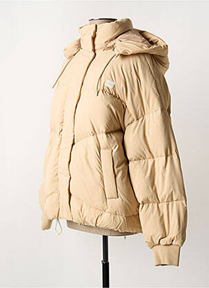 Doudoune col col montant beige LEVI'S femme