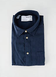 Chemise manches longues bleu SELECTED homme
