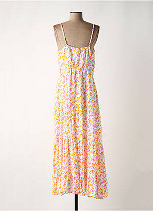 Robe longue col v blanc Y.A.S femme