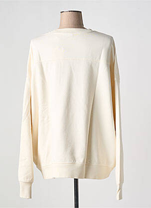 Sweat-shirt col rond blanc LEVI'S femme