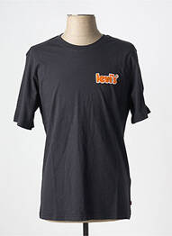 T-shirt col rond noir LEVIS homme