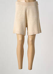 Short beige SELECTED pour femme seconde vue