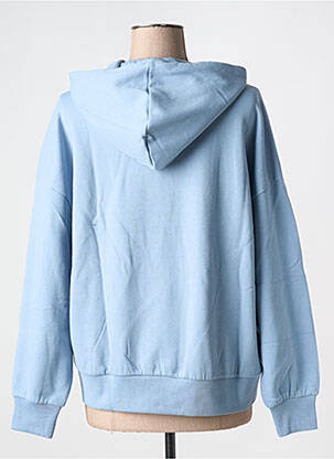 Sweat-shirt à capuche col rond bleu NOISY MAY femme