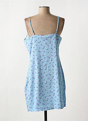 Robe courte bleu NOISY MAY femme