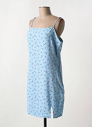 Robe courte bleu NOISY MAY femme