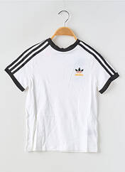 T-shirt blanc ADIDAS pour enfant seconde vue