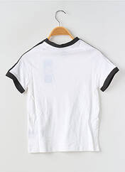T-shirt blanc ADIDAS pour enfant seconde vue