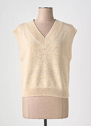 Pull beige SELECTED pour femme