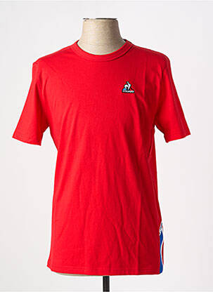 T-shirt col rond rouge LE COQ SPORTIF homme