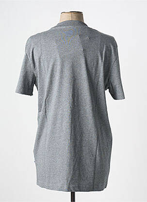 T-shirt col rond gris SELECTED homme