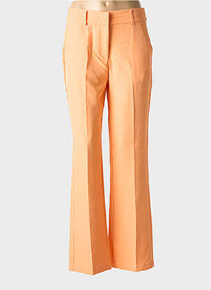 Pantalon droit orange Y.A.S femme