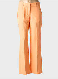 Pantalon droit orange Y.A.S femme