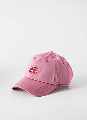 Casquette rose VANS femme