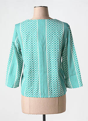 Top col v vert VILA femme