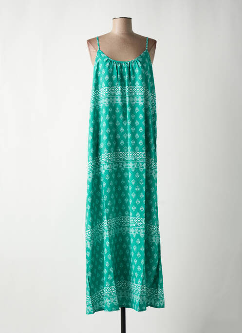 Robe longue vert VILA pour femme
