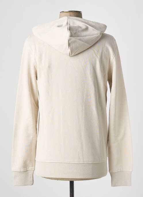 Sweat-shirt à capuche gris JACK & JONES pour homme