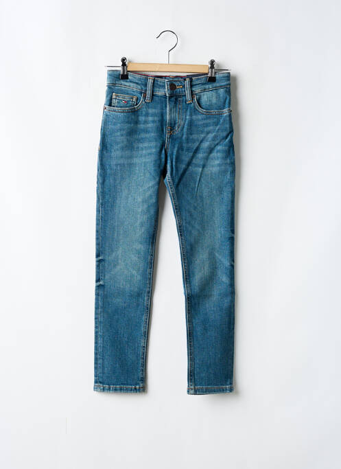 Jeans coupe slim bleu TOMMY HILFIGER pour garçon
