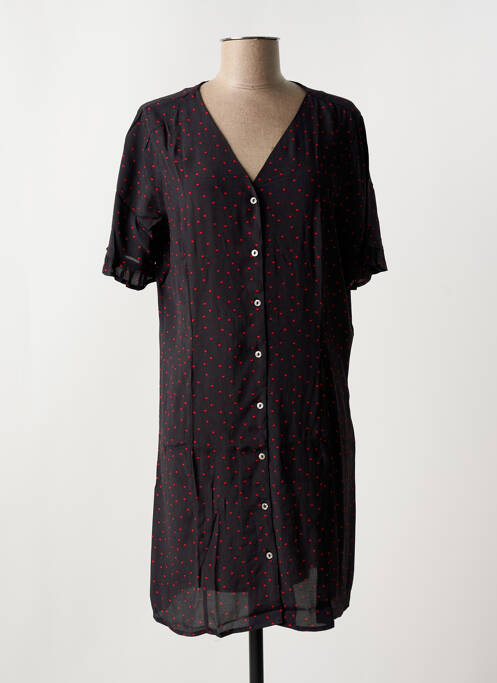 Robe courte noir PIECES pour femme