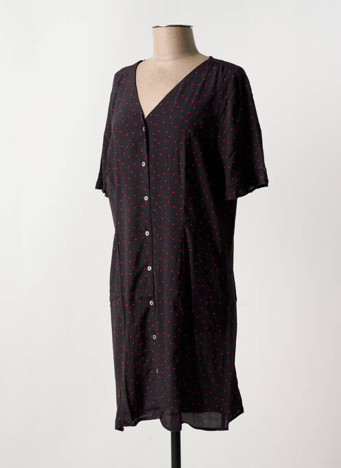 Robe courte noir PIECES pour femme