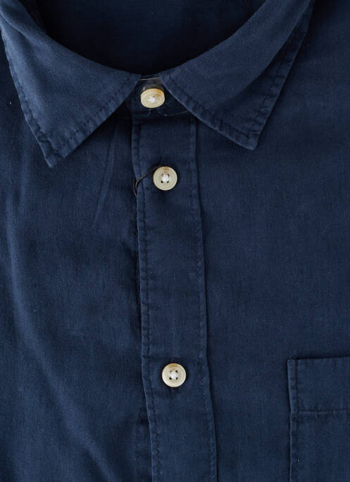 Chemise manches longues bleu SELECTED pour homme