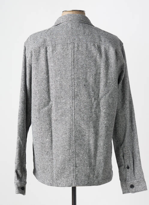 Veste casual gris SELECTED pour homme