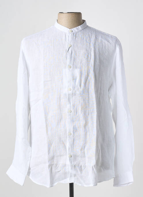 Chemise manches longues blanc SELECTED pour homme