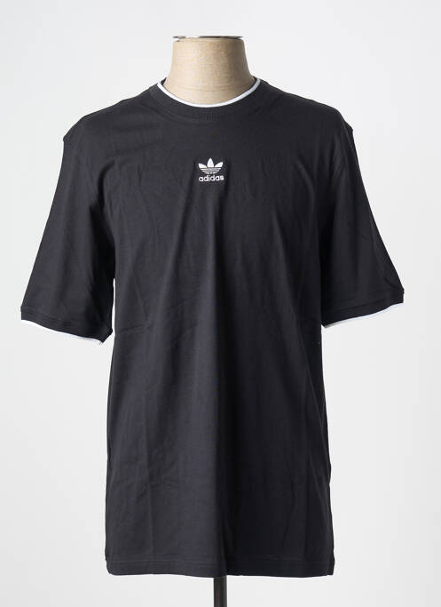 T-shirt noir ADIDAS pour homme