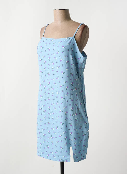 Robe courte bleu NOISY MAY pour femme