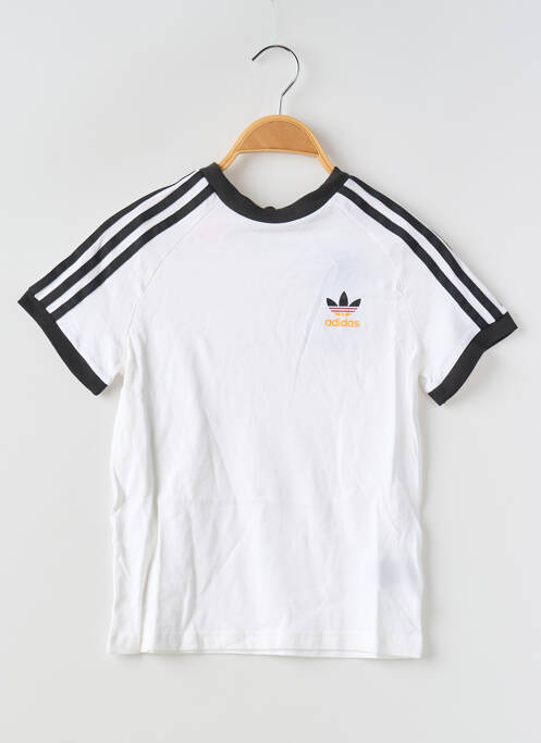T-shirt blanc ADIDAS pour enfant