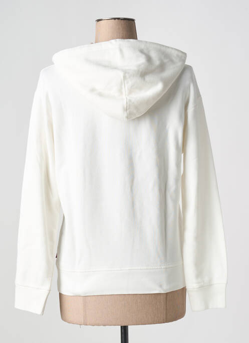 Sweat-shirt à capuche blanc LEVIS pour femme