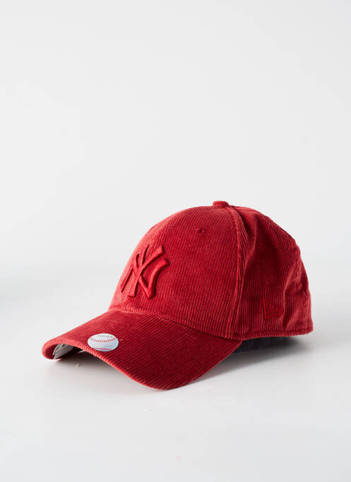Casquette rouge NEW ERA pour unisexe