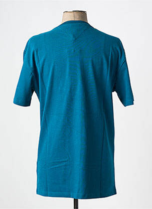 T-shirt col rond bleu TOMMY HILFIGER homme
