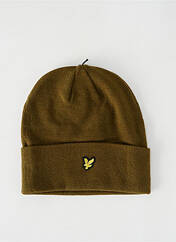 Bonnet vert LYLE & SCOTT pour homme seconde vue