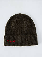 Bonnet vert PIECES pour femme seconde vue