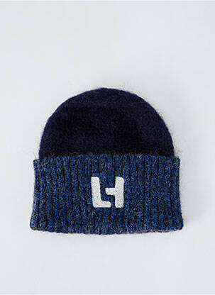 Bonnet bleu LEON & HARPER femme