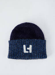Bonnet bleu LEON & HARPER femme