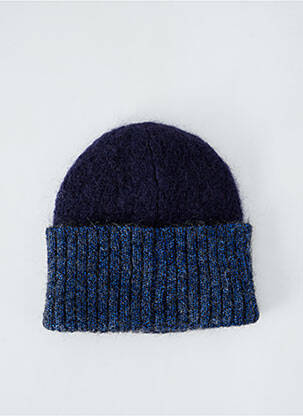 Bonnet bleu LEON & HARPER femme