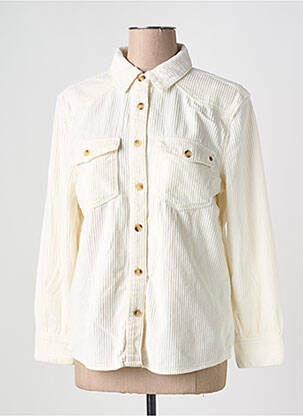 Chemisier blanc F.A.M. femme