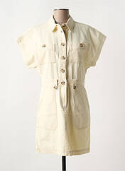 Robe courte beige VILA pour femme seconde vue