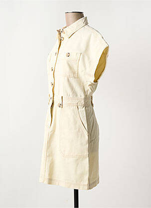 Robe courte beige VILA femme