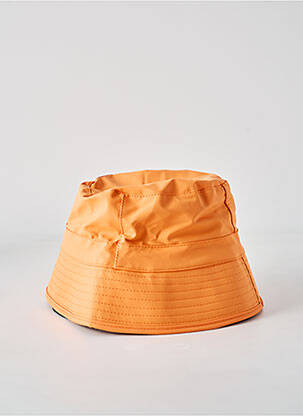 Chapeau orange RAINS unisexe