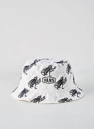 Chapeau blanc VANS homme