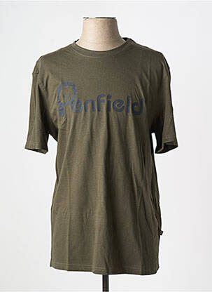 T-shirt col rond vert PENFIELD homme