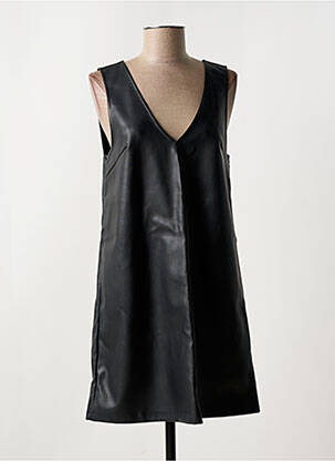 Robe courte col v noir VILA femme