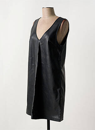 Robe courte col v noir VILA femme
