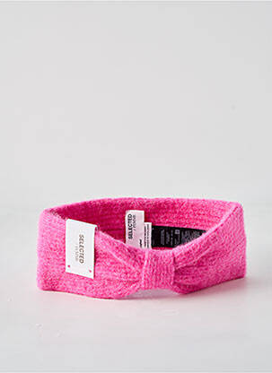 Accessoire pour cheveux rose SELECTED femme